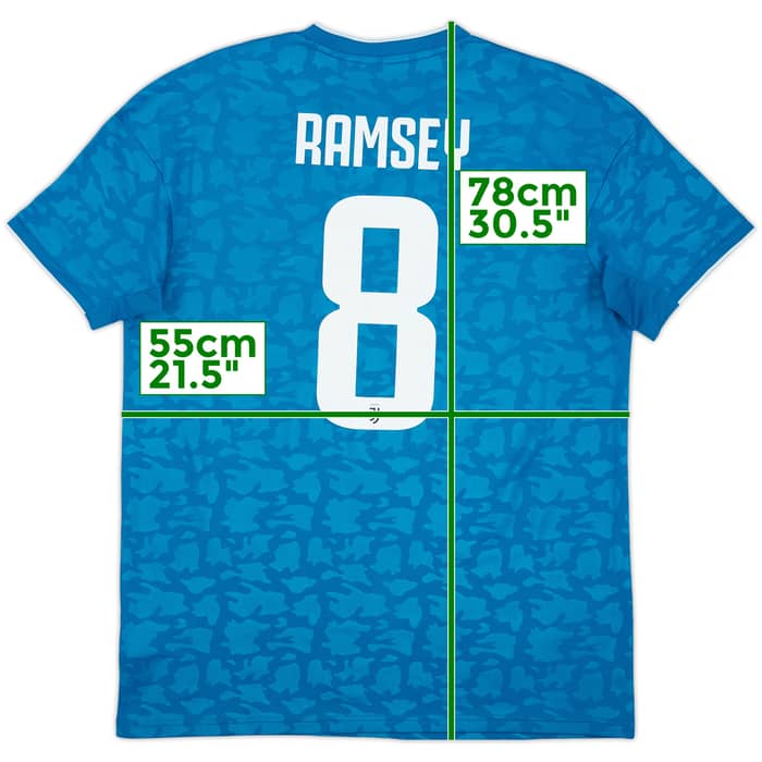 2019-20 Juventus Third Shirt Ramsey #8 - 7/10 - (L)