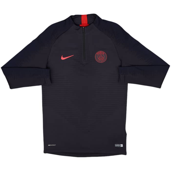 2019-20 Paris Saint-Germain Nike Vaporknit 1/4 Zip Drill Top - 8/10 - (S)