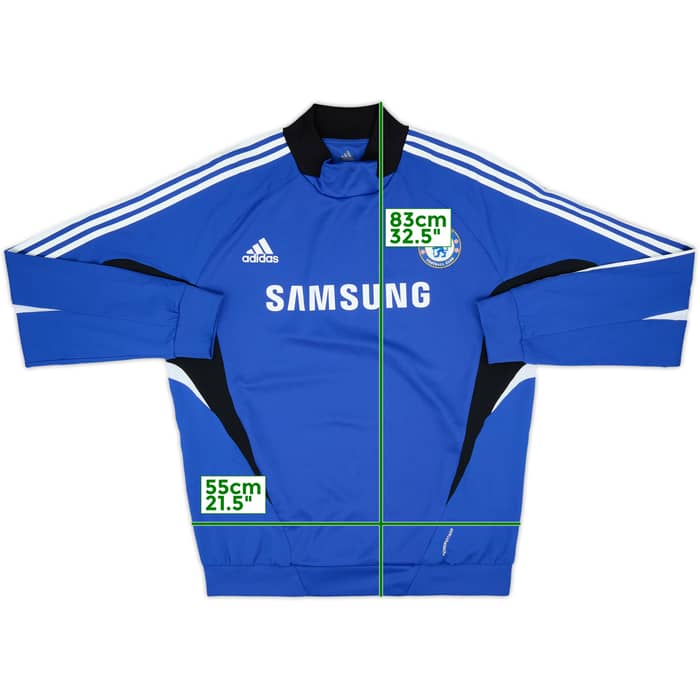 2008-09 Chelsea adidas Sweat Top - 8/10 - (XXL)