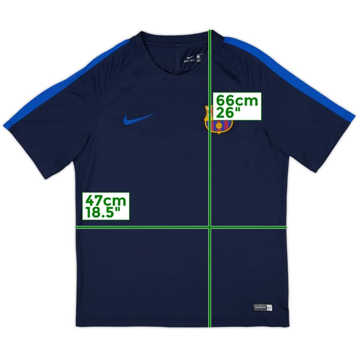 2014-15 Barcelona Nike Training Shirt - 9/10 - (M)