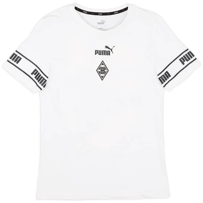 2020-21 Borussia Monchengladbach Puma Cotton Tee - 8/10 - (S)
