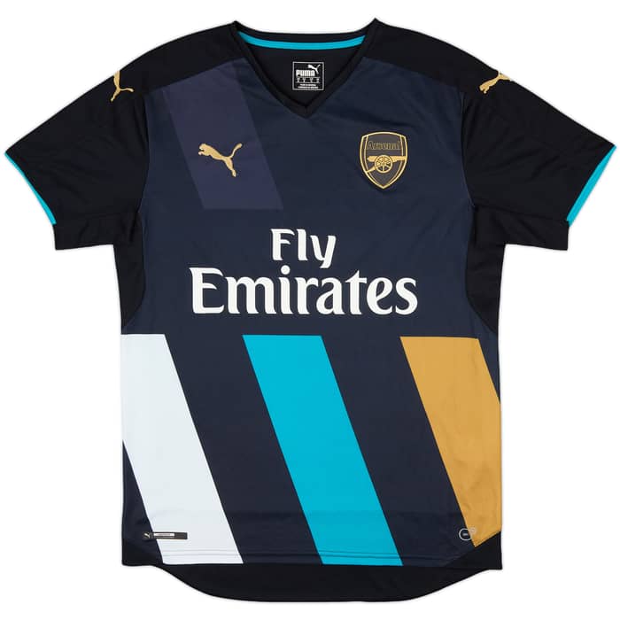 2015-16 Arsenal Third Shirt Arteta #8 - 10/10 - (M)