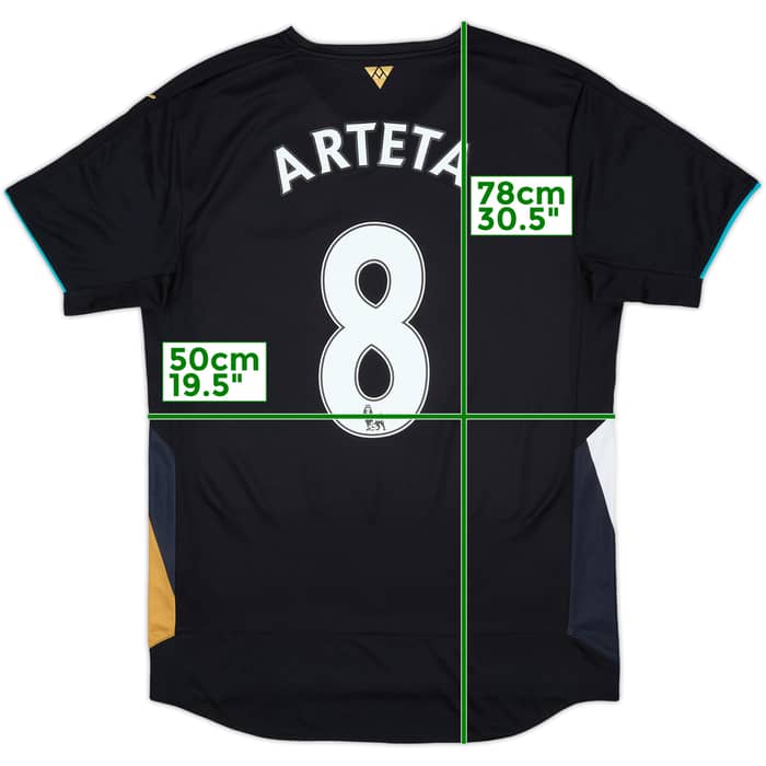 2015-16 Arsenal Third Shirt Arteta #8 - 10/10 - (M)