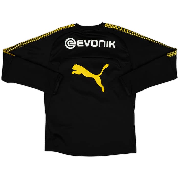 2017-18 Borussia Dortmund Puma Sweat Top - 8/10 - (M)