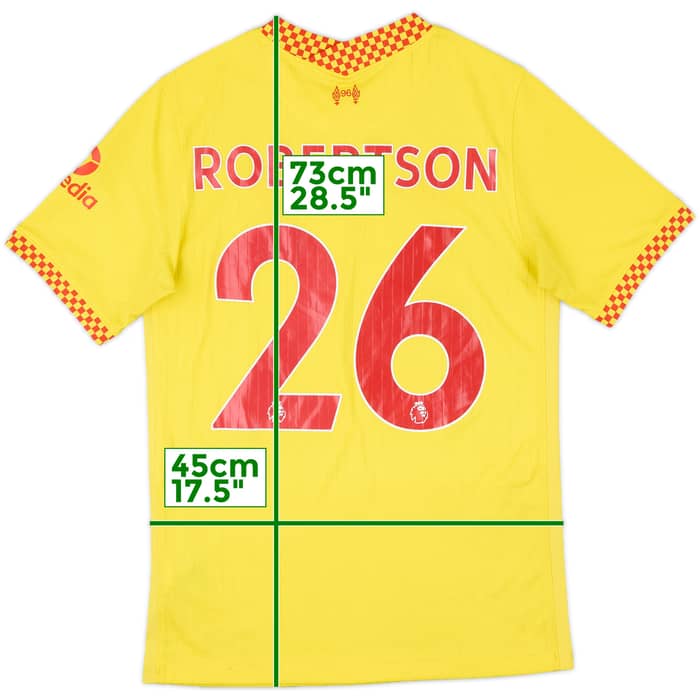 2021-22 Liverpool Third Shirt Robertson #26 - 5/10 - (S)