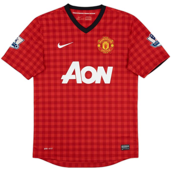 2012-13 Manchester United Home Shirt Rooney #10 - 6/10 - (S)