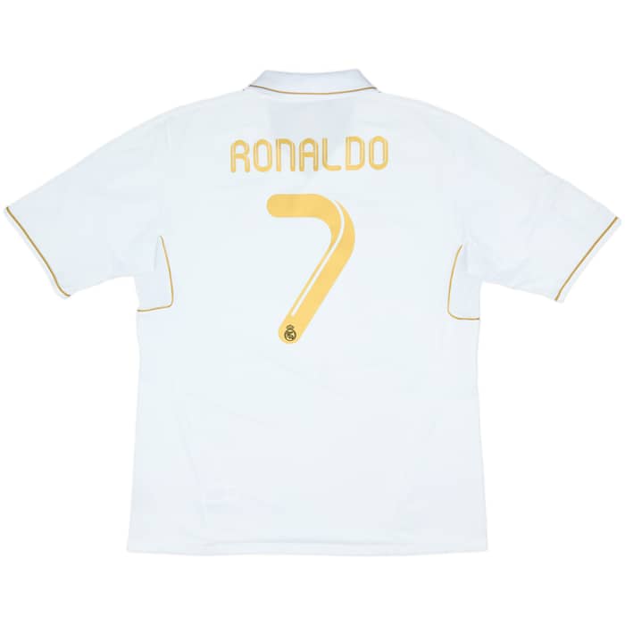 2011-12 Real Madrid Home Shirt Ronaldo #7 - 6/10 - (XL)