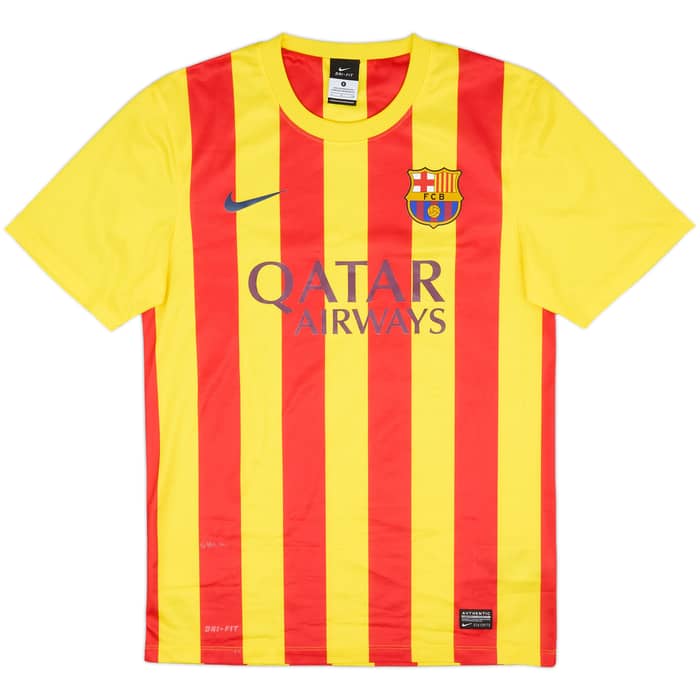 2013-15 Barcelona Basic Away Shirt - 7/10 - (S)