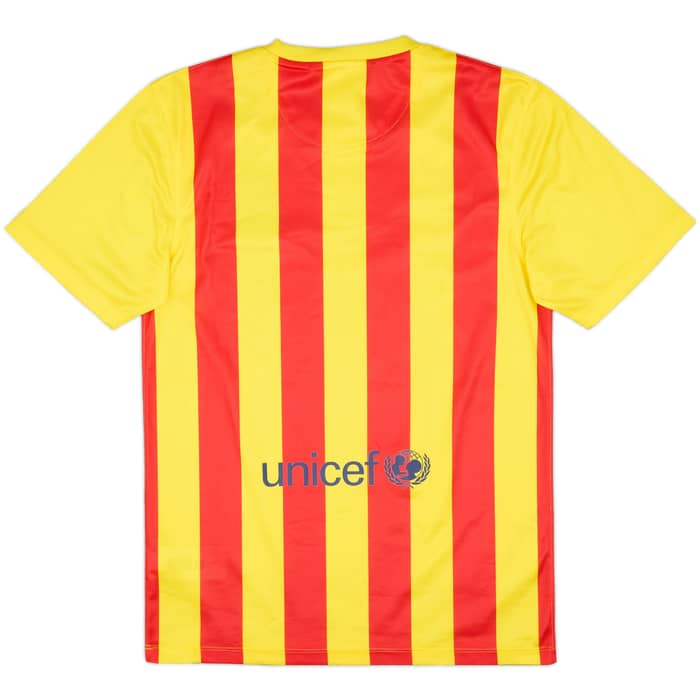 2013-15 Barcelona Basic Away Shirt - 7/10 - (S)