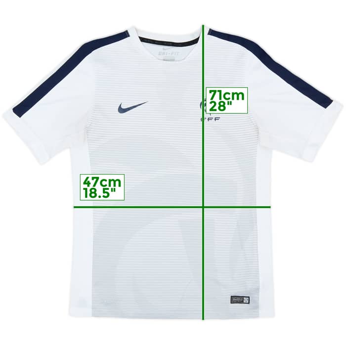 2015-16 France Nike Training Shirt - 6/10 - (M)