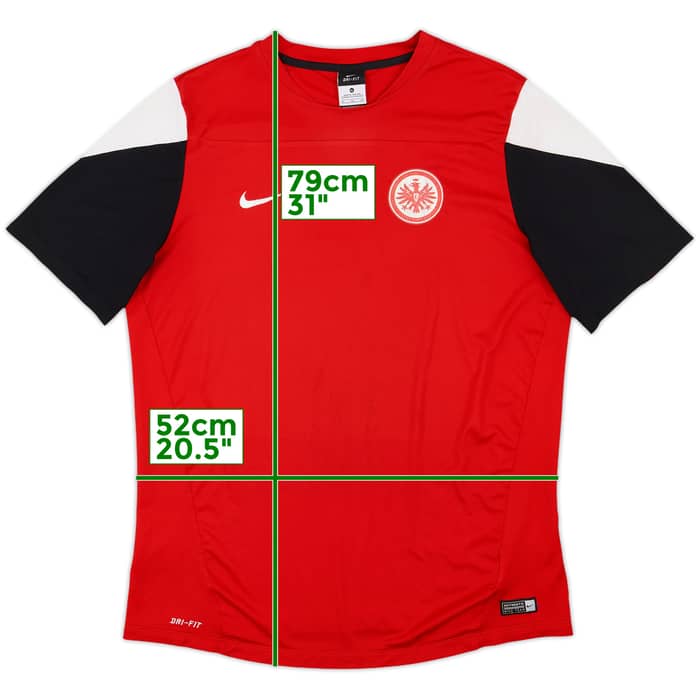 2014-15 Eintracht Frankfurt Nike Training Shirt - 7/10 - (XL)