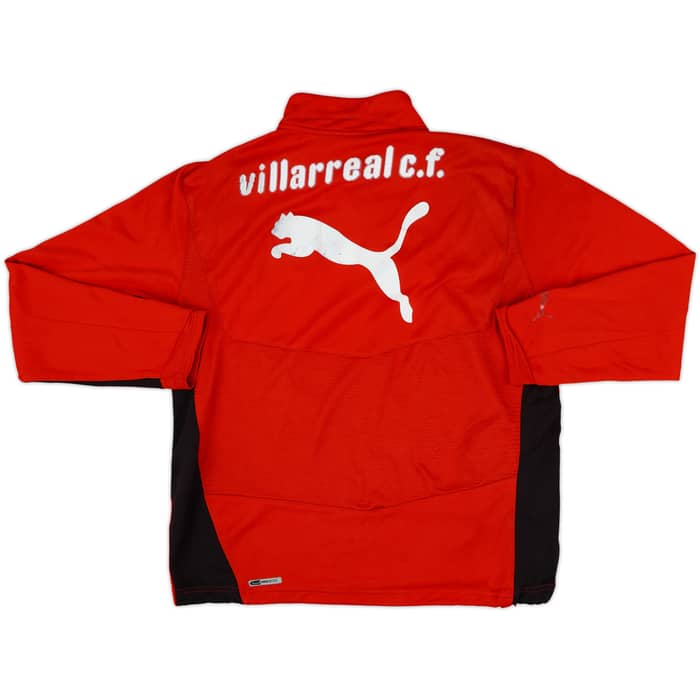 2007-08 Villarreal Puma 1/4 Zip Drill Top - 4/10 - (M)