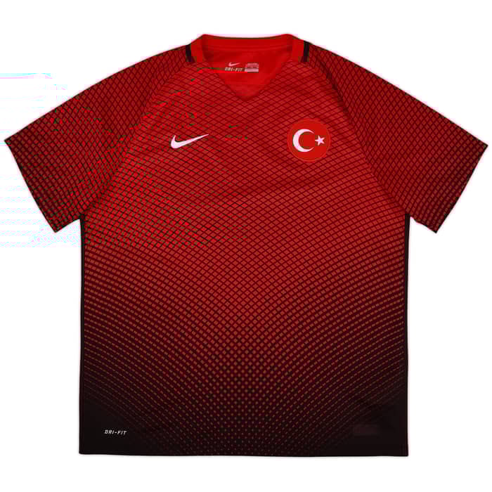 2016-17 Turkey Home Shirt - 8/10 - (XL)