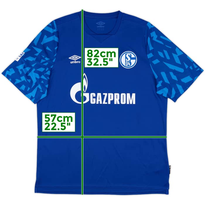 2019-20 Schalke Home Shirt - 10/10 - (XL)