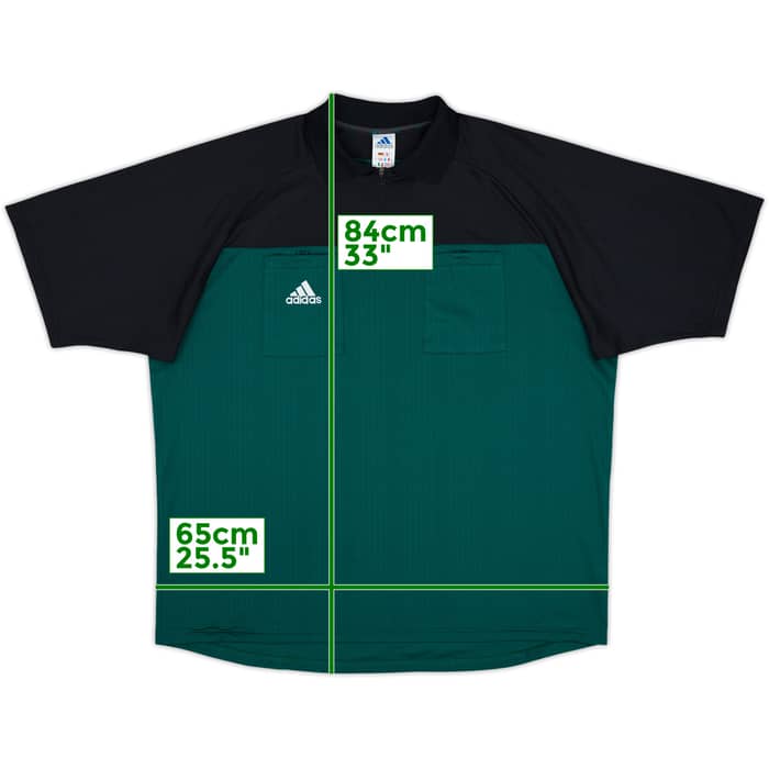 2001-02 adidas Template Referee Shirt - 8/10 - (XXL)