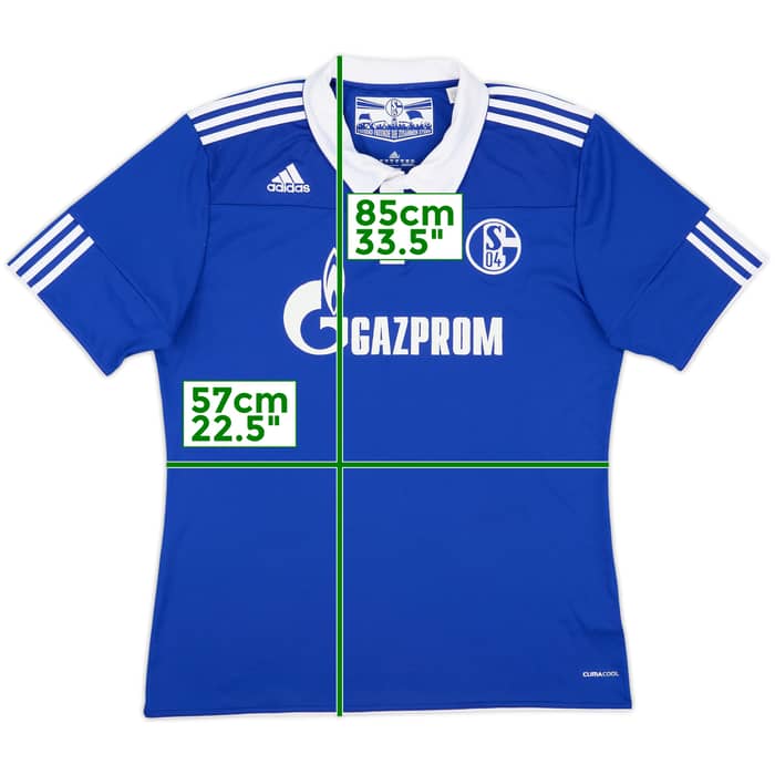 2010-12 Schalke Home Shirt - 6/10 - (XL)