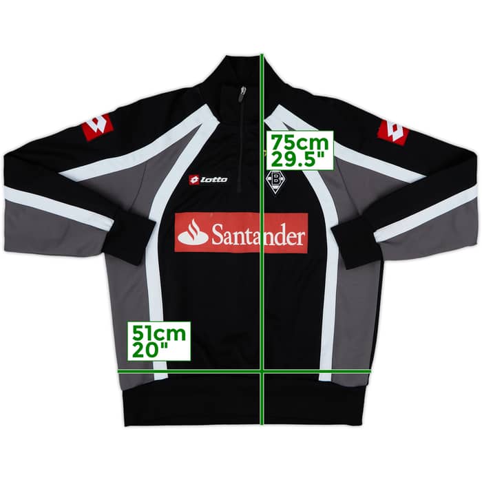 2005-06 Borussia Monchengladbach Lotto 1/4 Zip Drill Top - 7/10 - (L)