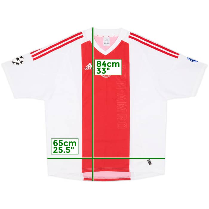 2002-04 Ajax Home Shirt - 4/10 - (XXL)