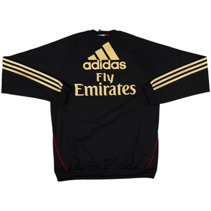 2010-11 AC Milan adidas Sweat Top - 9/10 - (S)