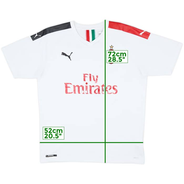 2019-20 AC Milan Away Shirt #4 - 4/10 - (L)