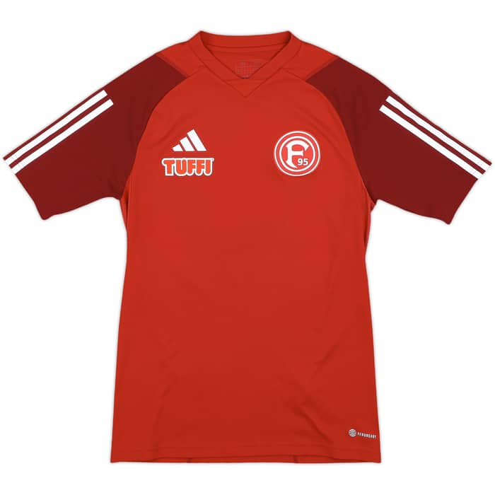 2023-24 Fortuna Dusseldorf adidas Training Shirt - 9/10 - (XS)