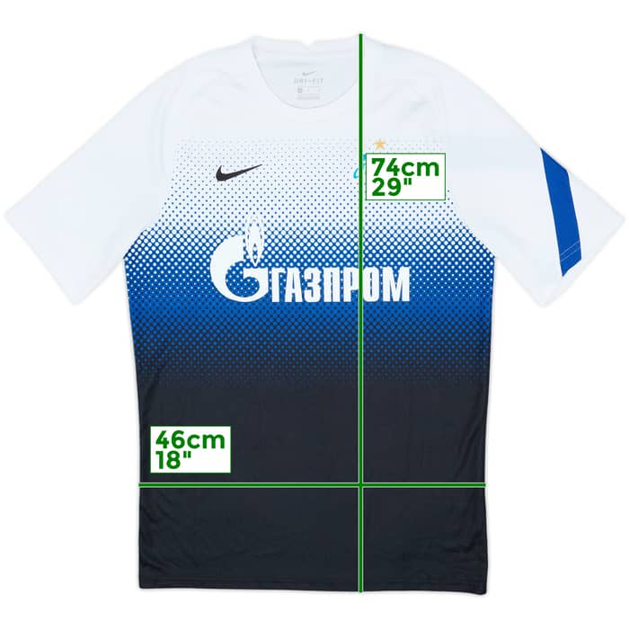 2020-21 Zenit St. Petersburg Nike Training Shirt - 9/10 - (M)
