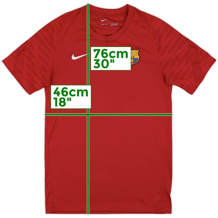 2021-22 Barcelona Nike Training Shirt - 7/10 - (S)
