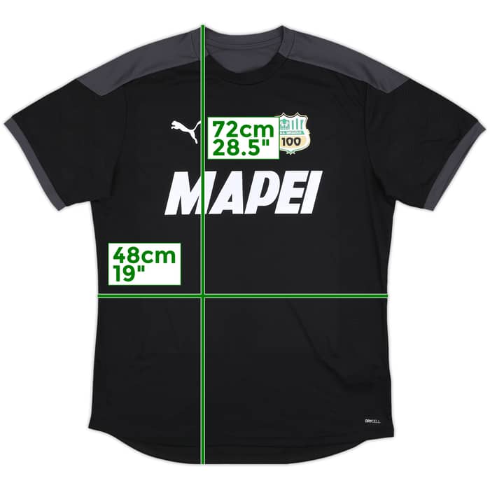 2020-21 Sassuolo 'Centenary' Puma Training Shirt - 9/10 - (XL)