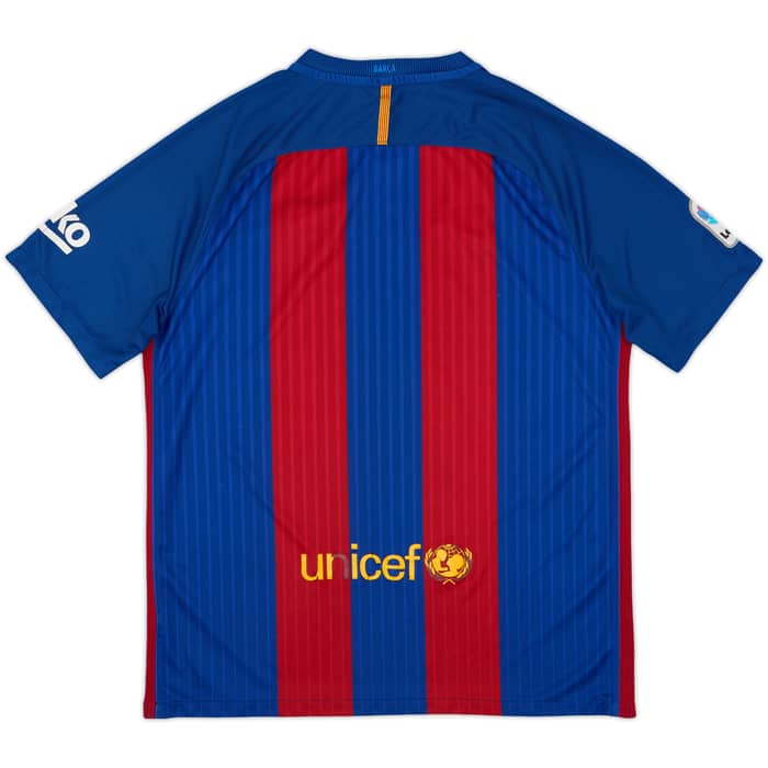 2016-17 Barcelona Home Shirt - 5/10 - (L)