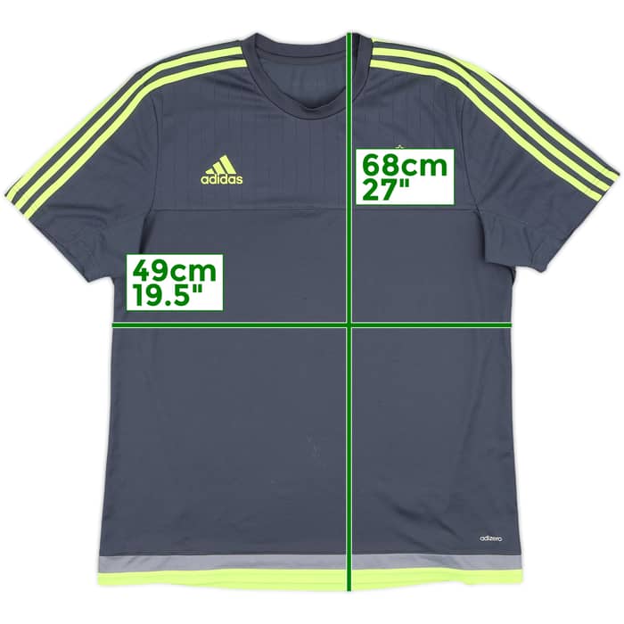 2015-16 Real Madrid adidas Training Shirt - 9/10 - (XL)