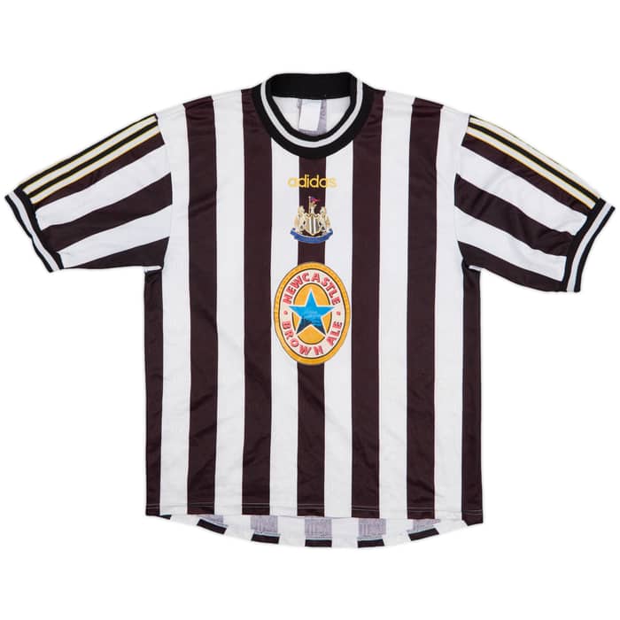 1997-99 Newcastle Home Shirt Shearer #9 - 7/10 - (L)