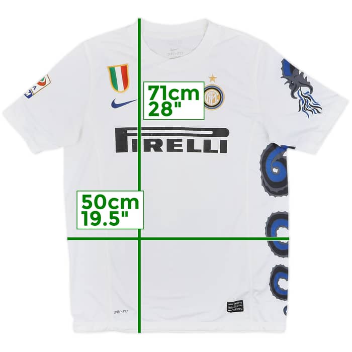 2010-11 Inter Milan Away Shirt - 6/10 - (XL.Boys)