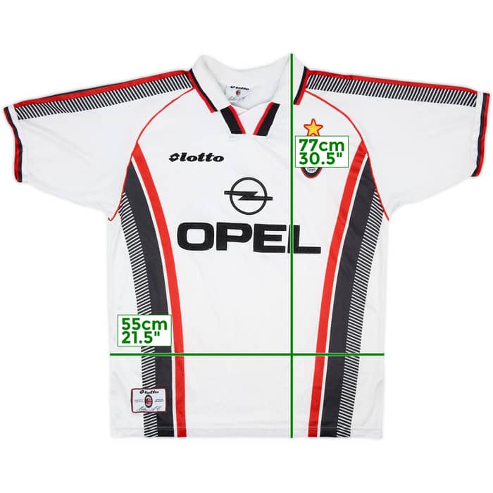 1997-98 AC Milan Away Shirt - 7/10 - (L)