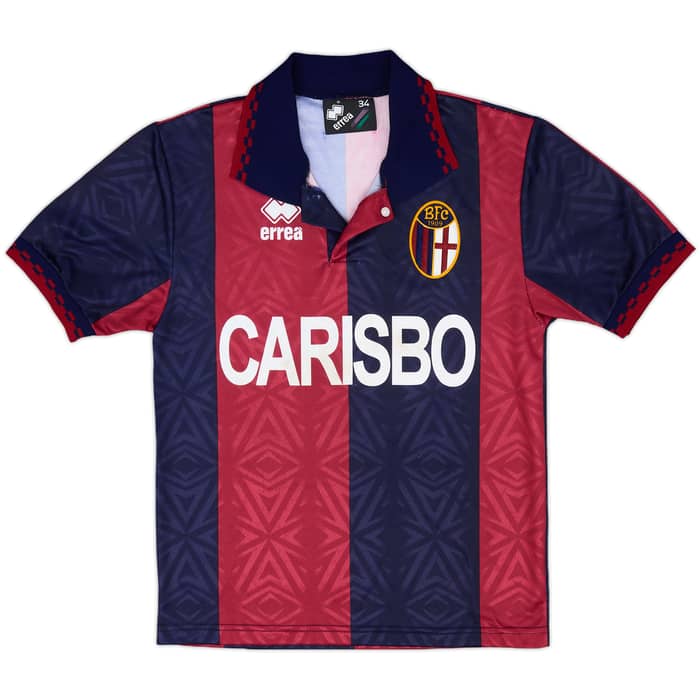 1995-96 Bologna Home Shirt #11 - 8/10 - (XL.Boys)