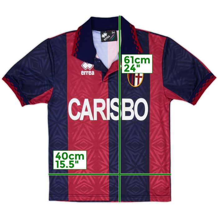 1995-96 Bologna Home Shirt #11 - 8/10 - (XL.Boys)