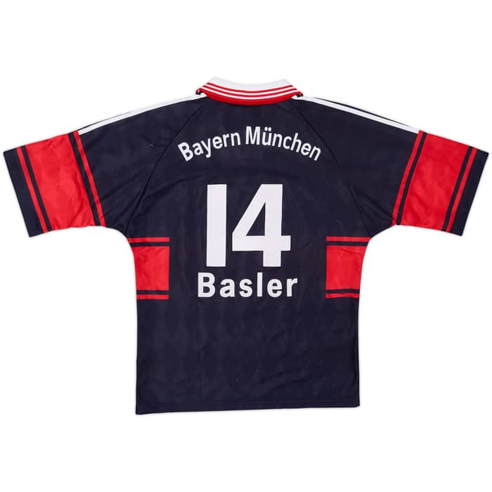 1997-99 Bayern Munich Home Shirt Basler #14 - 8/10 - (S)