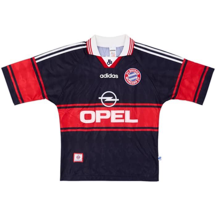 1997-99 Bayern Munich Home Shirt Basler #14 - 8/10 - (S)