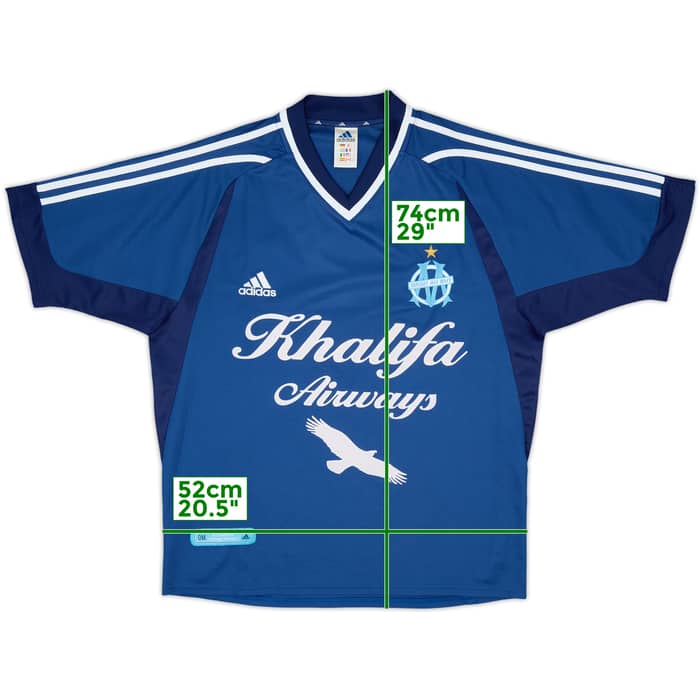 2001-02 Olympique Marseille Third Shirt - 9/10 - (M)