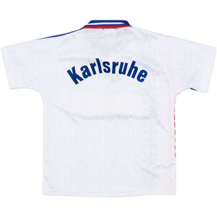 1995-96 Karlsruhe Home Shirt - 4/10 - (M.Boys)