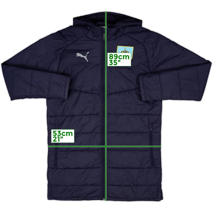 2018-19 Burnley Puma Padded Bench Coat - 8/10 - (S)