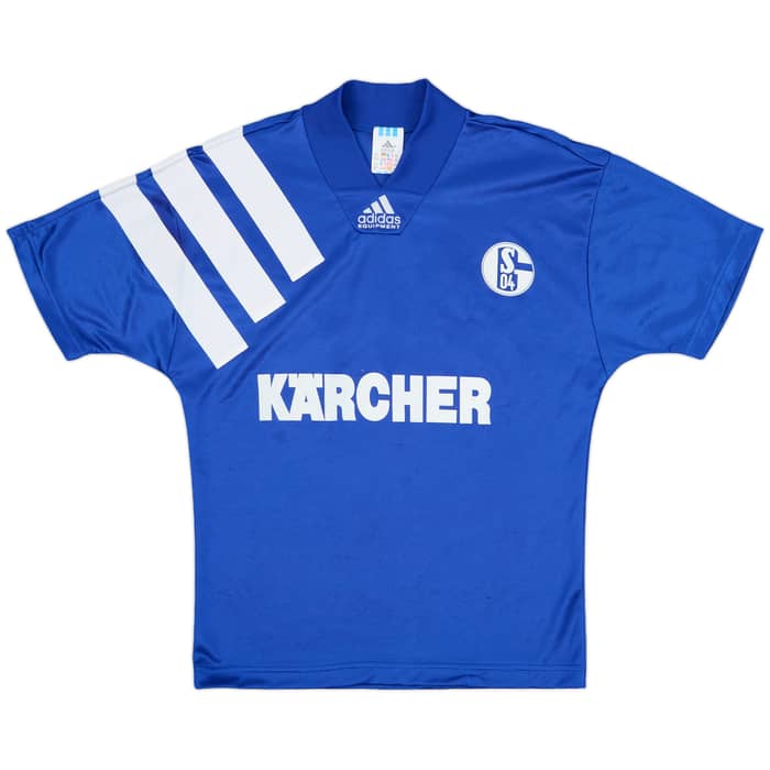 1994-96 Schalke Home Shirt - 8/10 - (L.Boys)
