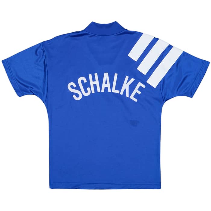 1994-96 Schalke Home Shirt - 8/10 - (L.Boys)