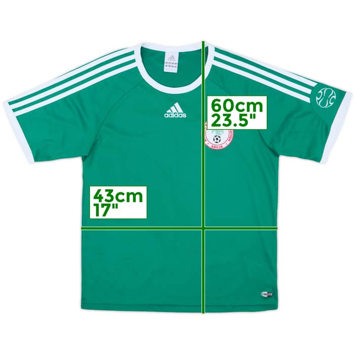 2006-08 Nigeria Basic Home Shirt - 8/10 - (S)