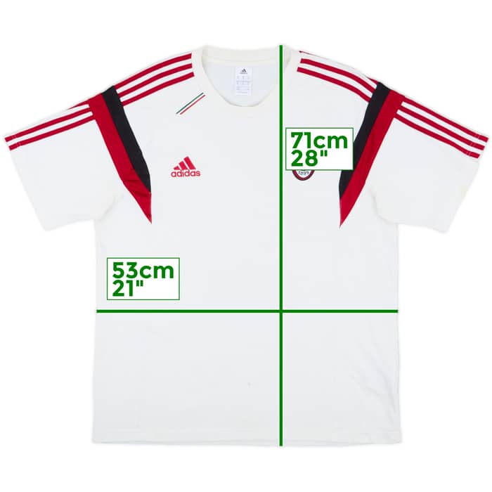 2014-15 AC Milan adidas Leisure Tee - 5/10 - (XL)