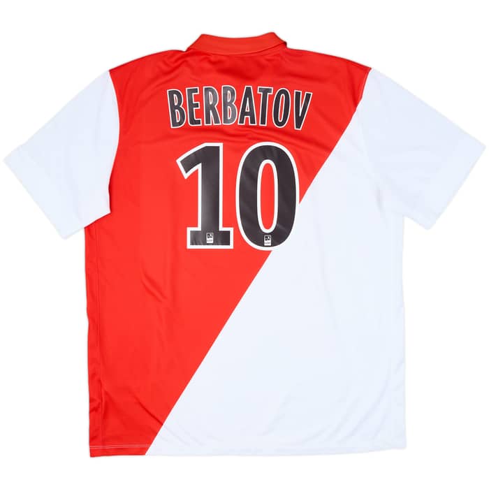 2014-15 Monaco Home Shirt Berbatov #10 - 8/10 - (XL)