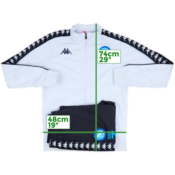2018-19 Napoli Kappa Track Jacket - 8/10 - (M)
