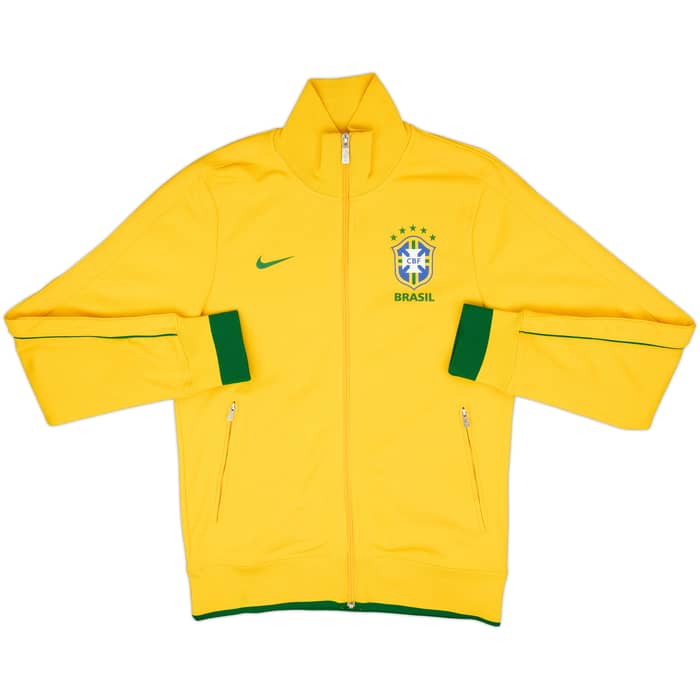 2012-13 Brazil Nike N98 Track Jacket - 8/10 - (S)