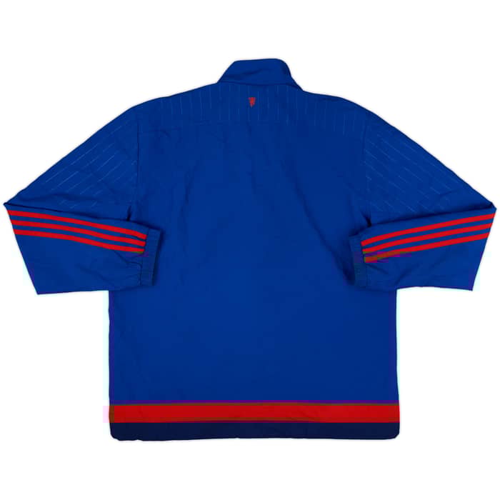 2015-16 Manchester United adidas Track Jacket - 8/10 - (L)