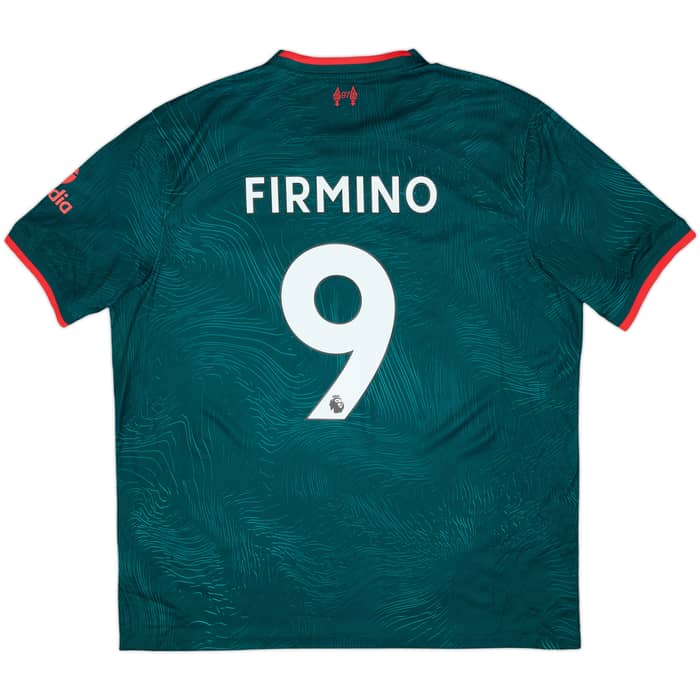 2022-23 Liverpool Third Shirt Firmino #9 - 10/10 - (XL)