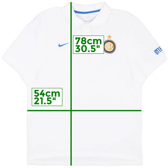 2011-12 Inter Milan Nike Polo Shirt - 8/10 - (XL)